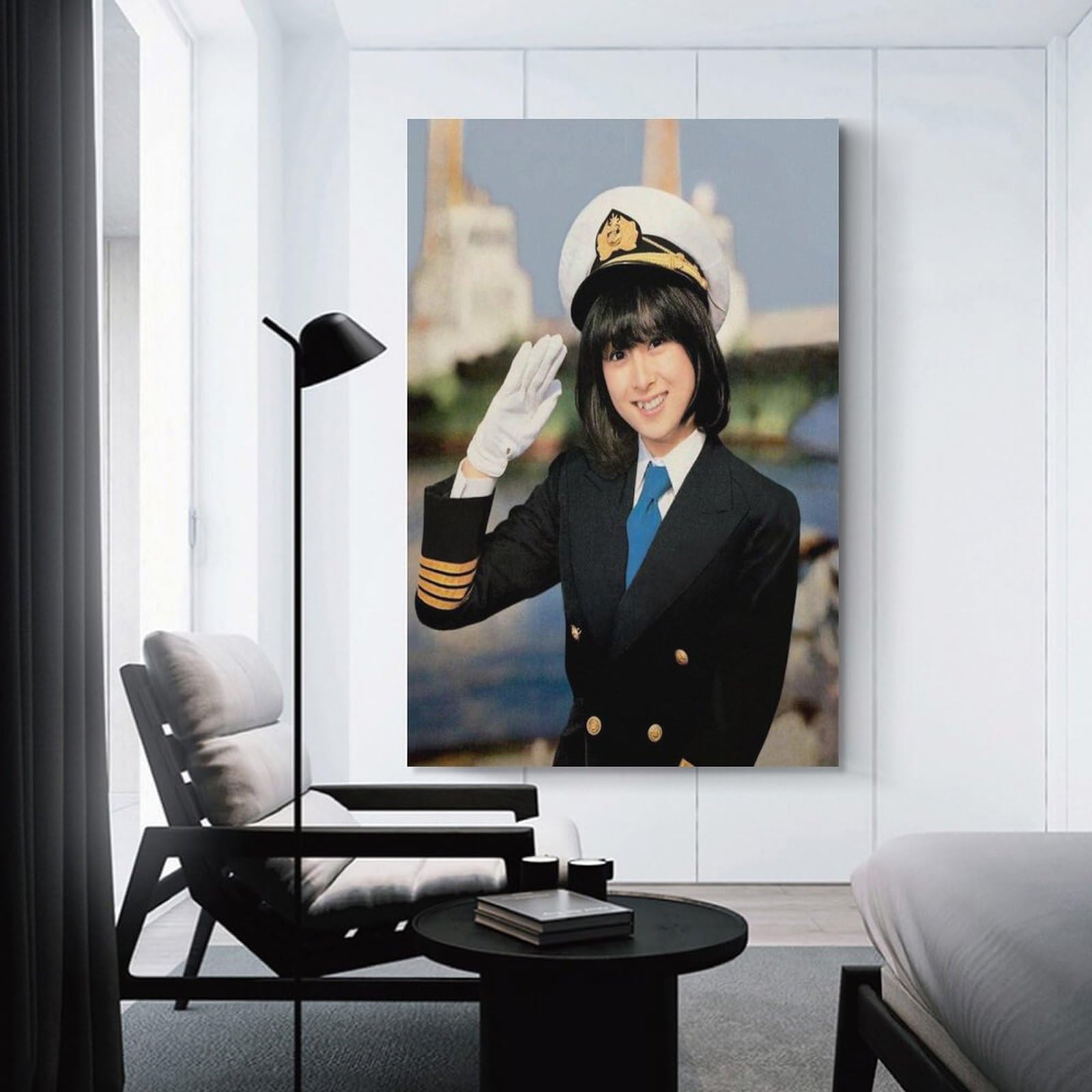 河合奈保子 木製パネルポスター 昭和レトロ アイドル 【公式通販】
