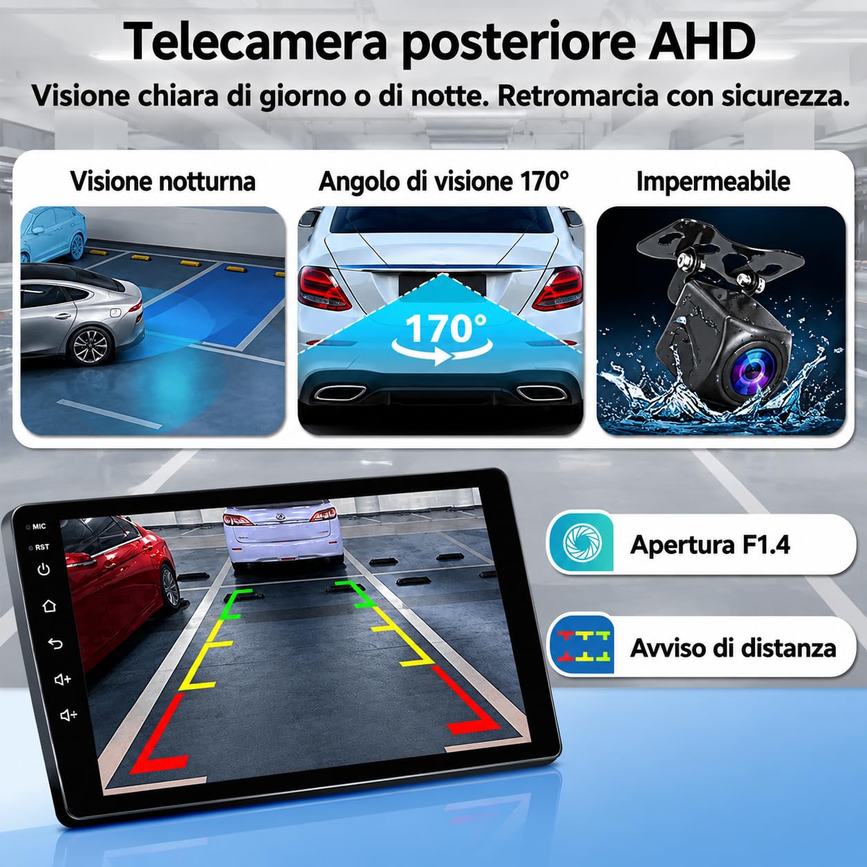Autoradio Android 15 4+64GB per Opel Corsa D Astra Zafira Vivaro 2004–2011, 8" Touchscreen HD, 8 core, Split Screen, Wireless Carplay Android Auto, Bluetooth, GPS, DSP, WiFi, Stereo (Nero)