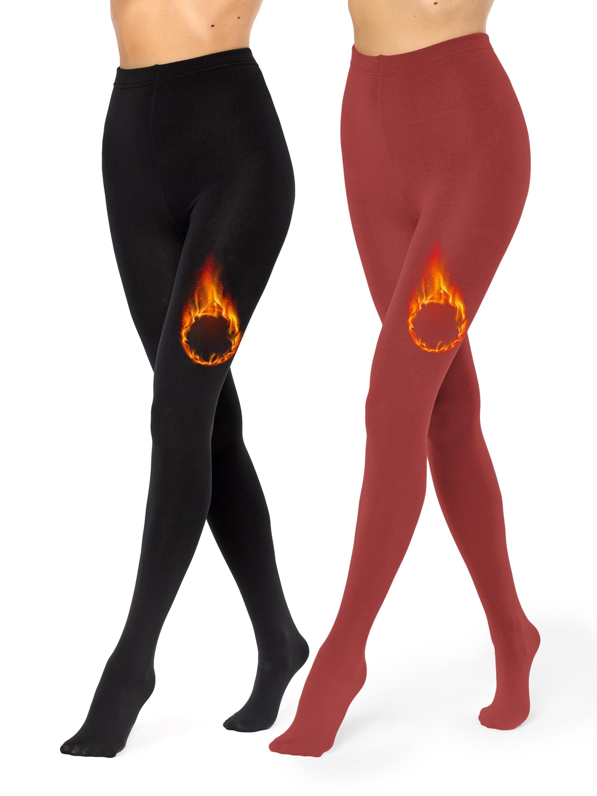 Merry Style Thermo Strumpfhose Damen Winter gefütterte Strumpfhose wärme Tights Thermostrumpfhose Strumpfhosen Damen Winter Thermo Leggings Outdoor MS-ATX-442