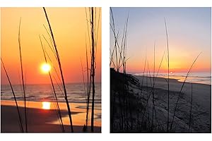 Sunset Wall Decor: A Touch of Tropical Tranquility for Your Home