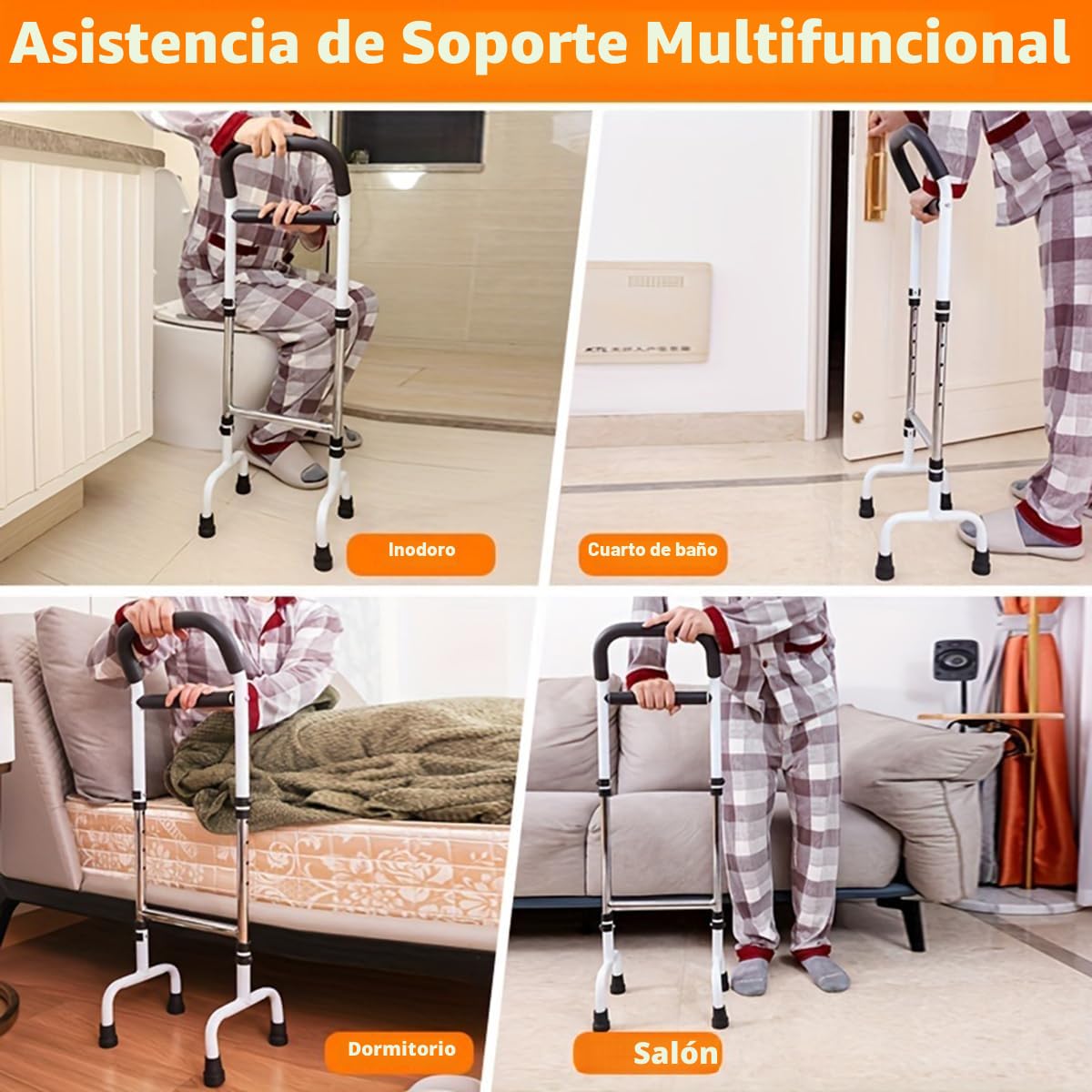 Ayuda levantarse Cama,reposabrazos WC para Mayores,Ayuda para levantarse de la Cama,Ayuda para Personas Mayores y con Movilidad Reducida