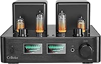 Vista 1 de Tube Amplifier, Tube Amplifier Home Audio, Stereo Vacuum Tube Amplifier, with Bluetooth 5.0, Treble Bass Control, Subwoofer Output, Headphone