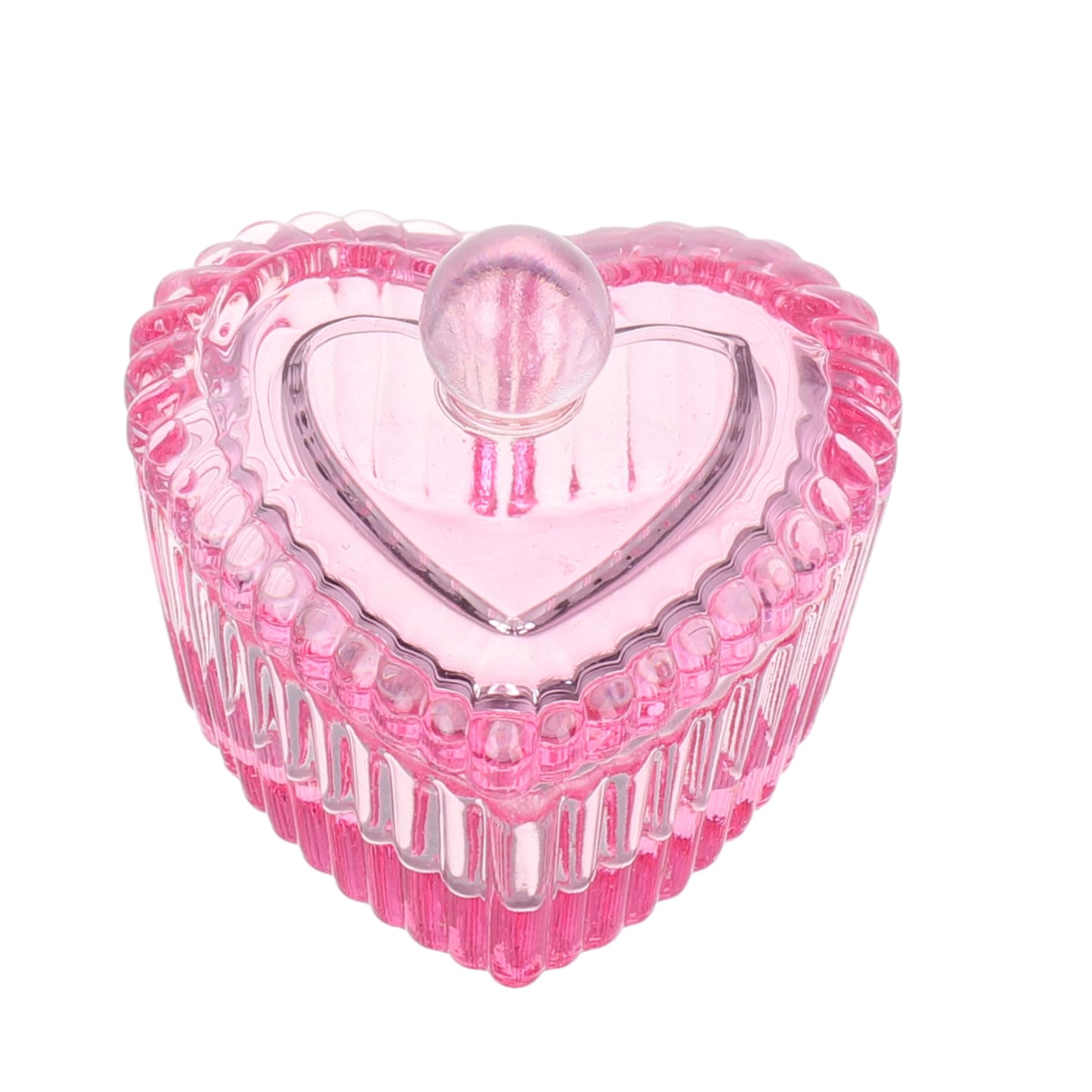 IWOWHERO Glass Crystal Nail Cup Set with Lid Nail Polish Remover Bowl Dappen Dish Cup Dish