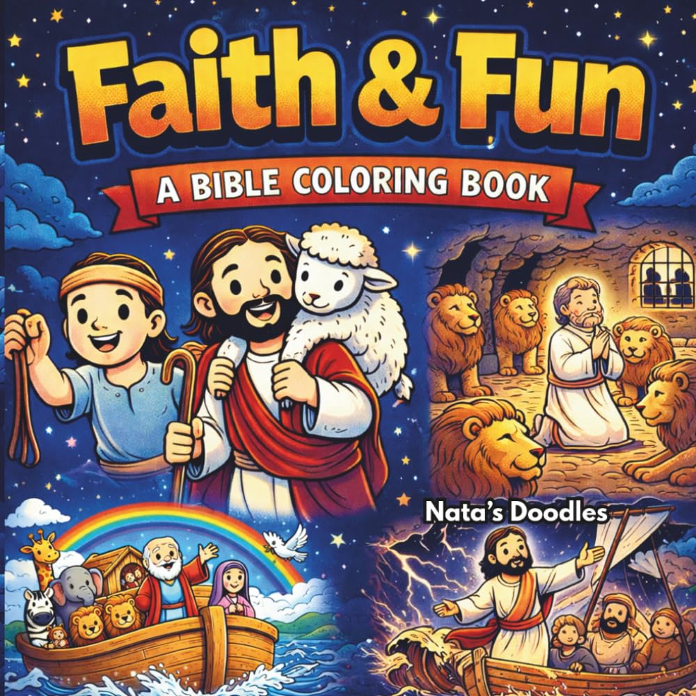 Faith & Fun: A Bible Coloring Book