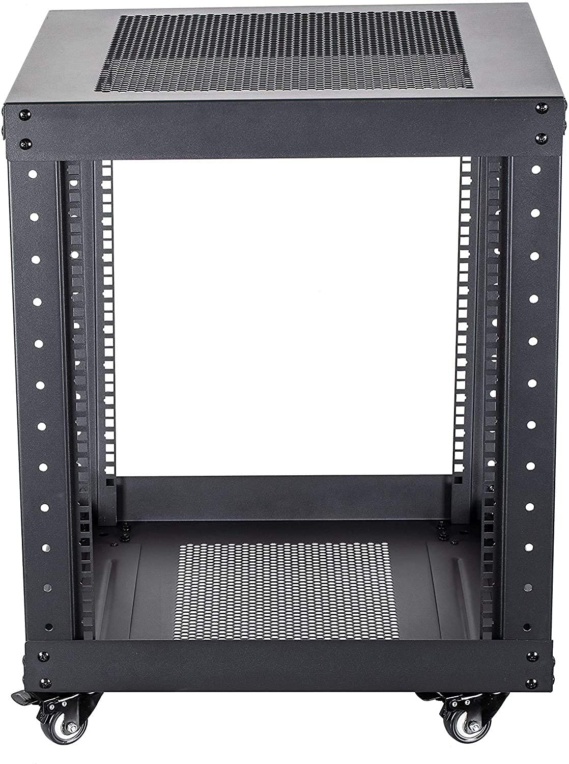 Snapklik.com : Kenuco 22U Standing Open Frame Rack