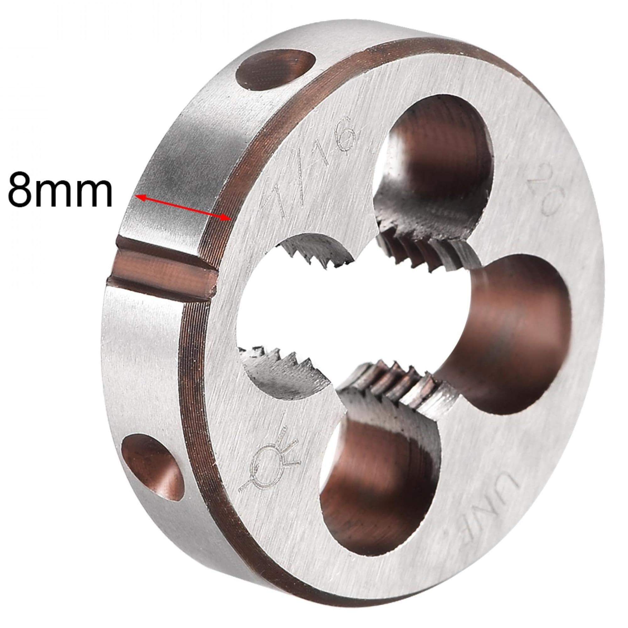 TA-VIGOR 1pc 7/16-20 UNF Metric Adjustable Threading Die - Image 3