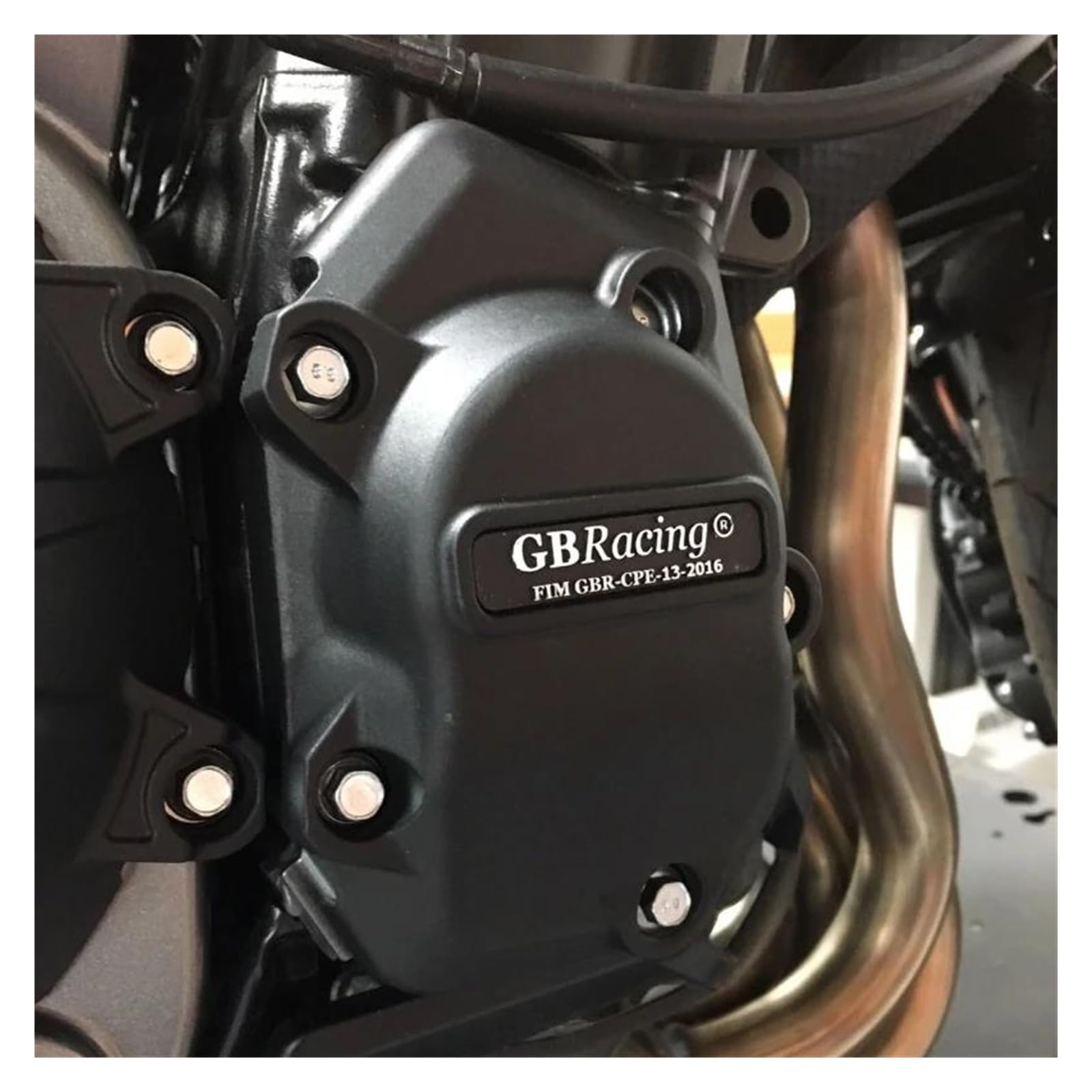 Protection De Carter De Moteur Couvercle Moteur Moto Automobile KAWASAKI Z900 2017 – 2023 Ensemble Protection Couvercle De Moteur Secondaire Carter Allumage Pour Moto(Carbon fiber texture)