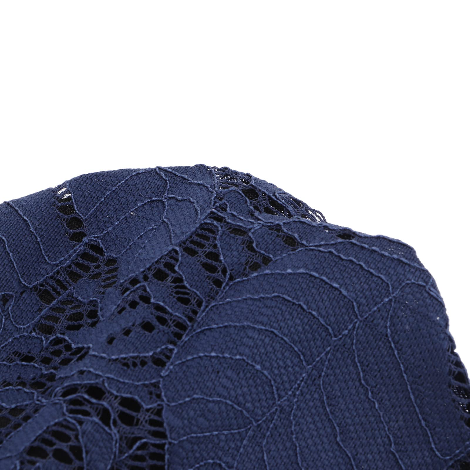 Muslimische Turban-Kappe Mit Spitze - Stretch Kopfwickel Für Frauen