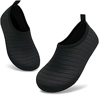ANLUKE Kids Water Shoes Boys Girls Barefoot Aqua Socks Quick Dry Beach Swim Pool Toddler Outdoor Sports Shoes