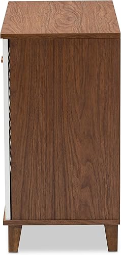 Miniatura 6 de Baxton Studio Zapateros, BlancoNogal