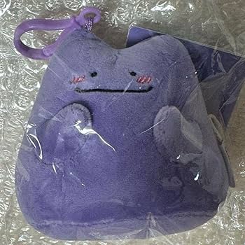 【韓国限定】【現地完売品】ポケモンメタモン マスコットキーホルダー 1点 韓国限定 ポケモン メタモン キーリングマスコット K