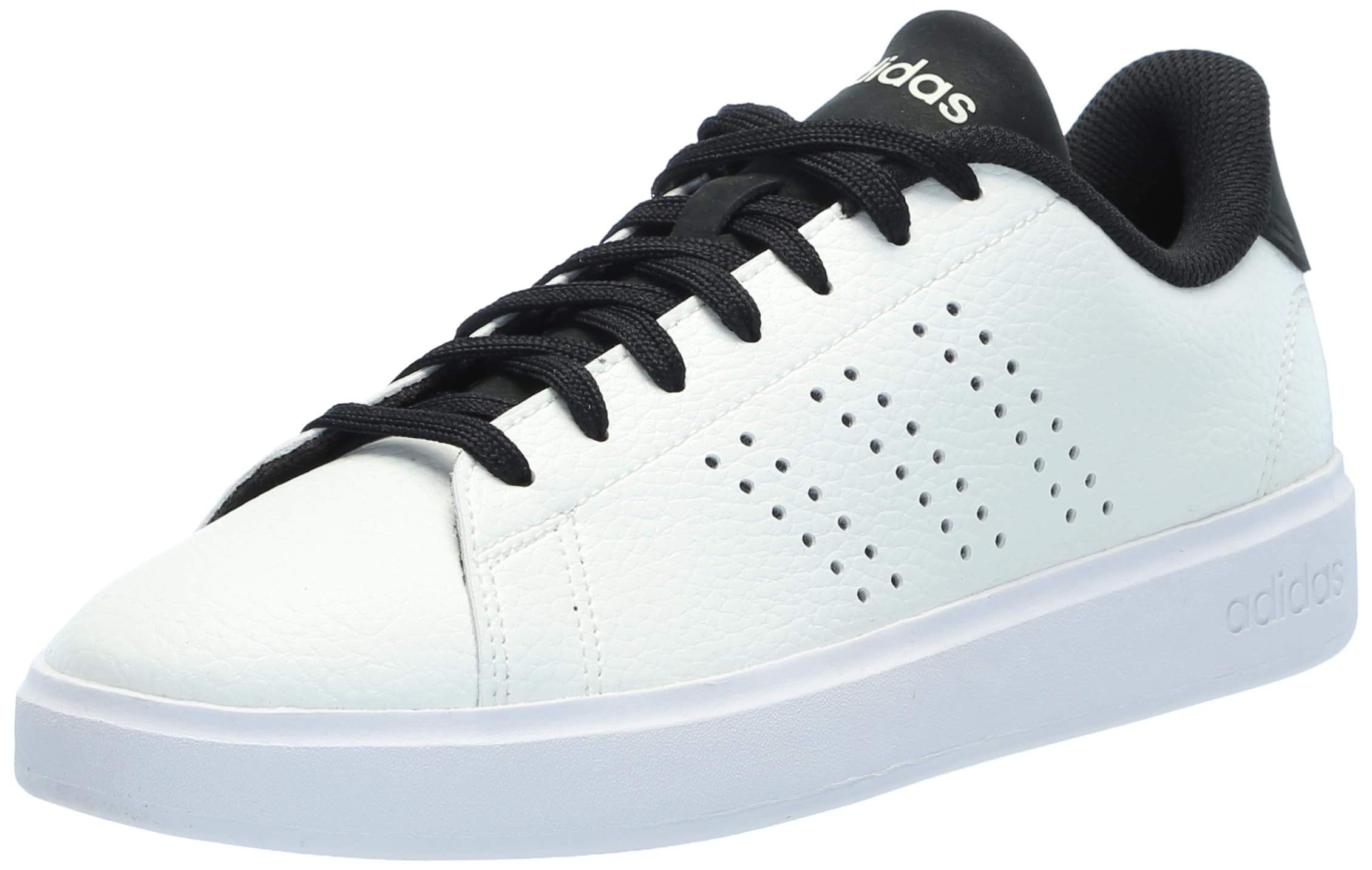 adidas Herren Advantage 2.0 Sneaker, Off White/Black/Black, 36 EU