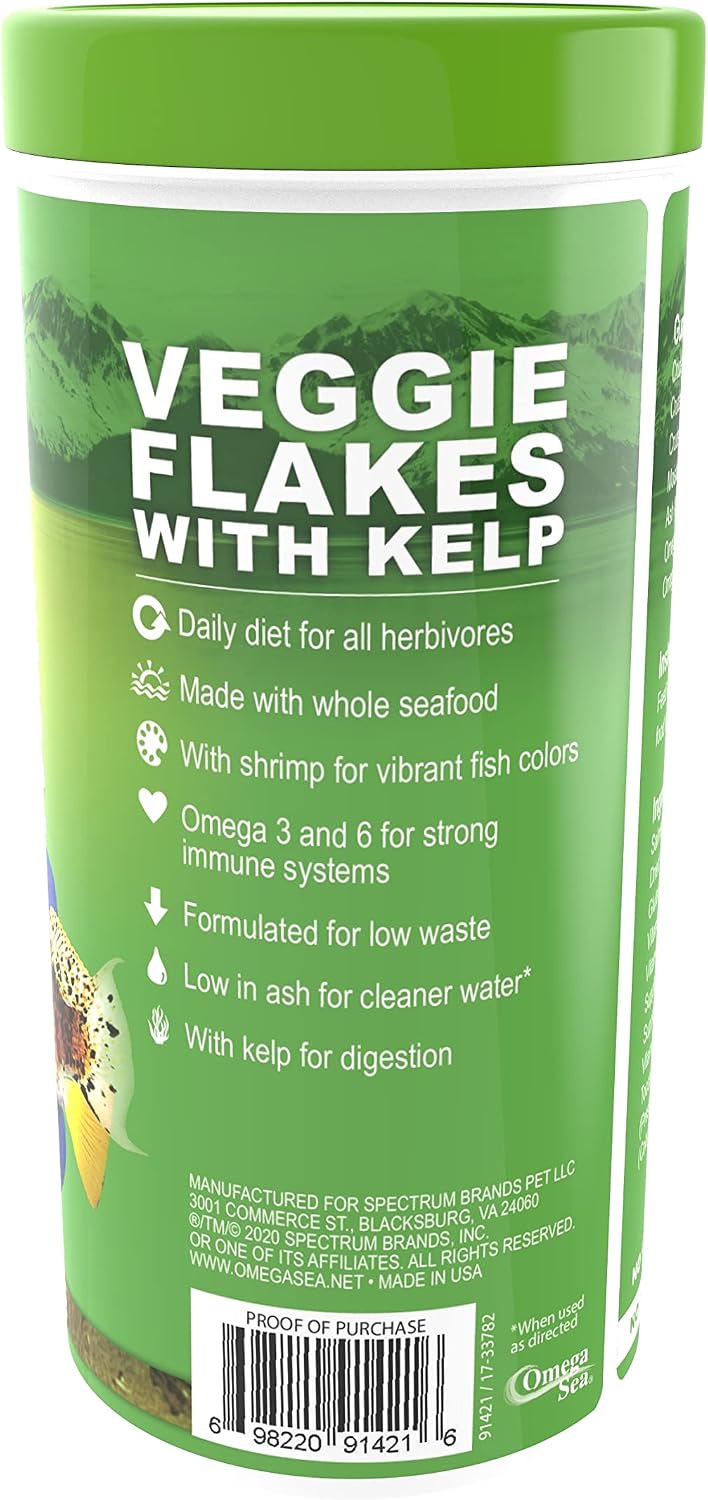 Omega One Veggie Kelp Flakes 2.2 oz Container