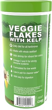 Omega One Veggie Kelp Flakes 2.2 oz Container