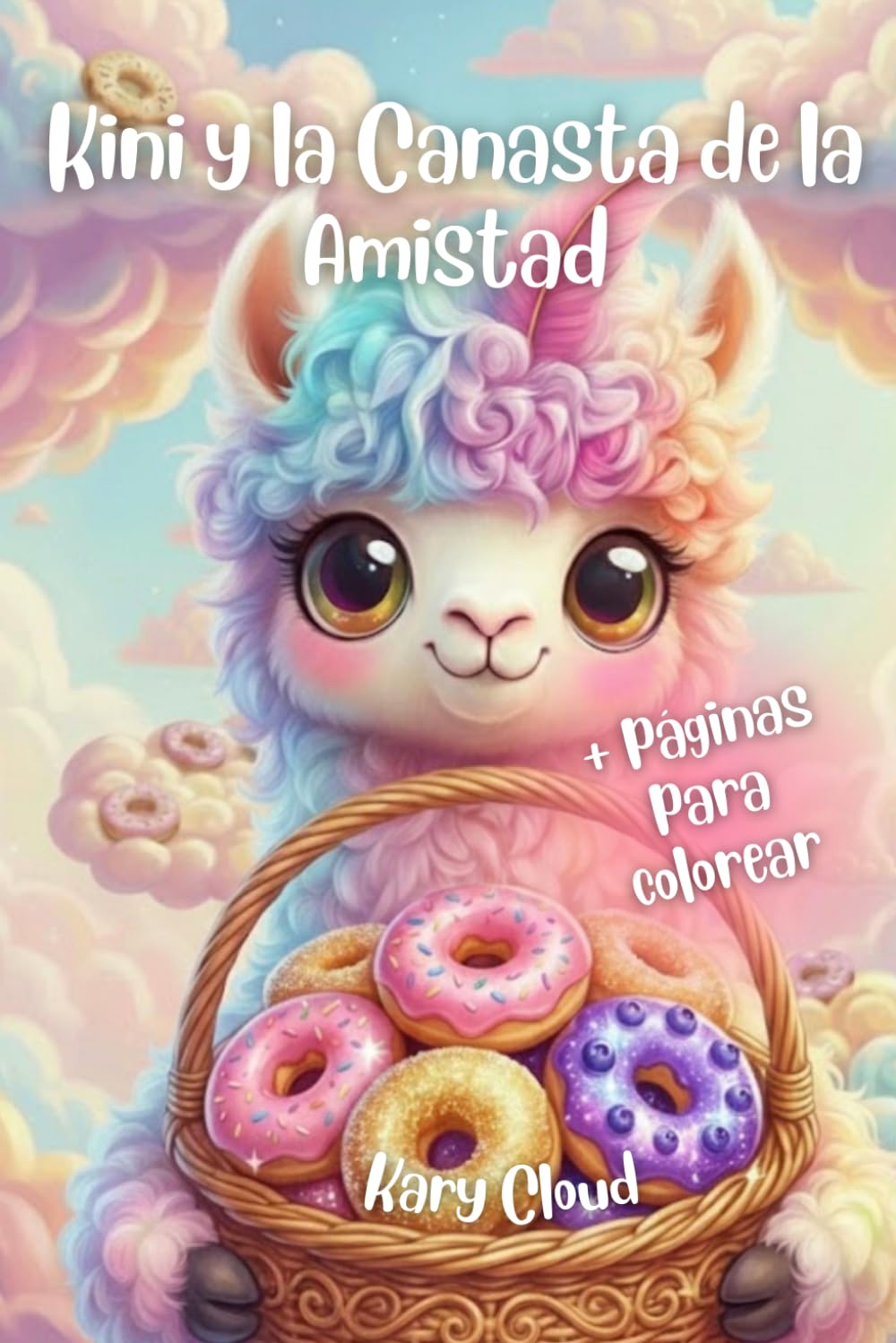 Kini y la Canasta de la Amistad: Un dulce cuento infantil sobre la amistad con páginas para colorear (Las Aventuras de Kini la Llama)