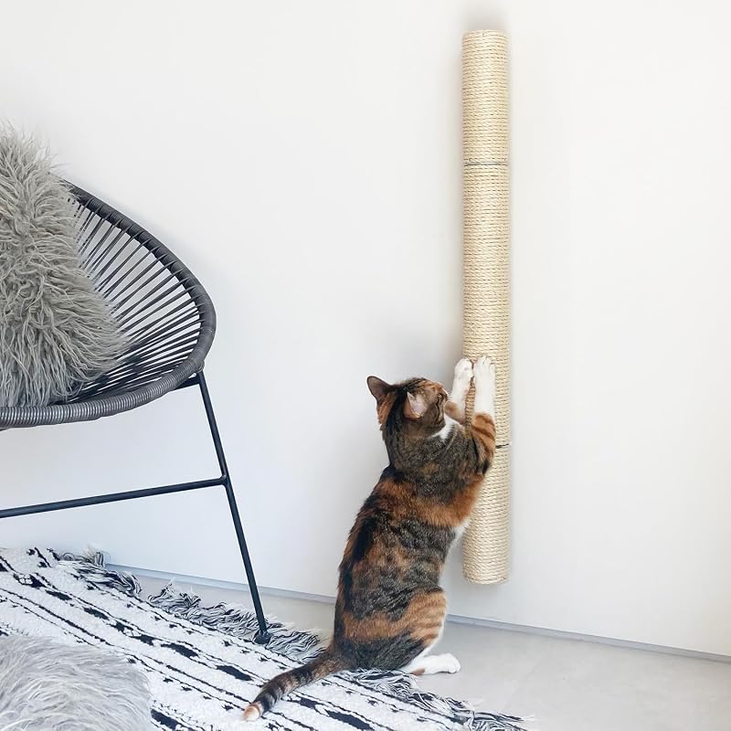 Arranhador para Gatos de Parede com Sisal Natural xympo PCP01 85,6 cm