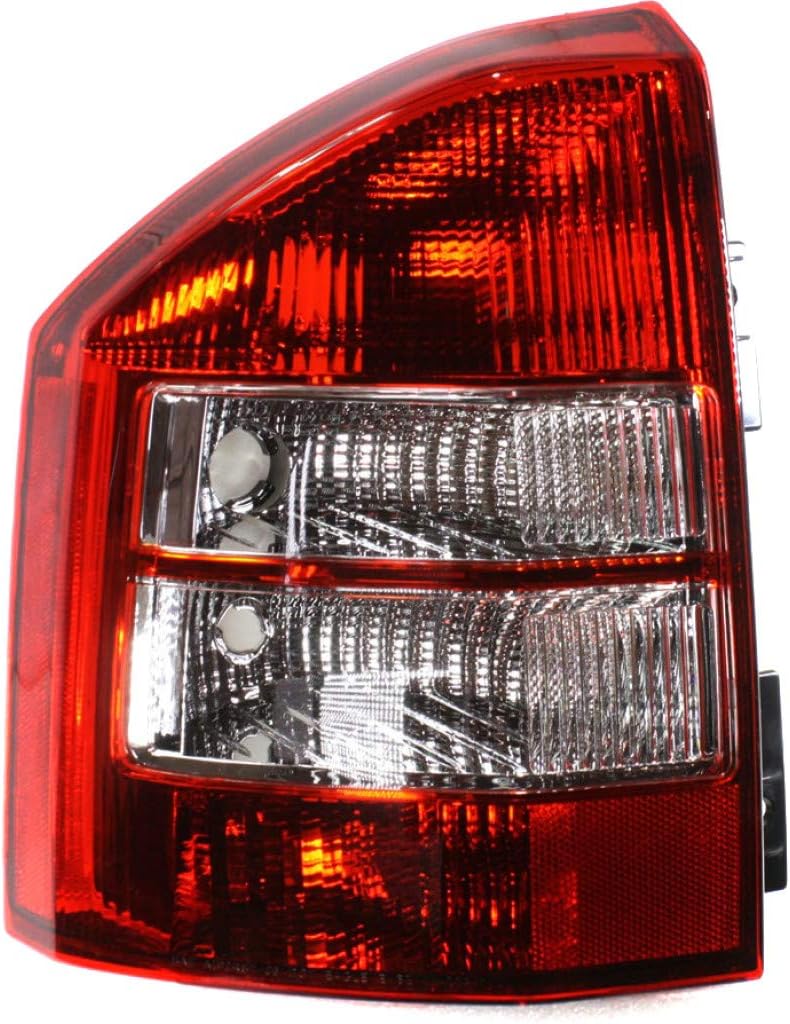 CarLights360 For Jeep Compass Tail Light Assembly Unit 2007-2010 Driver Side CH2800169 Replaces 5303879AB