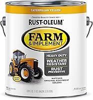 Vista 83 de Rust-Oleum Farm & Implement 280176 - Pintura esmaltada, galón, naranja (Allis Chalmers Orange)