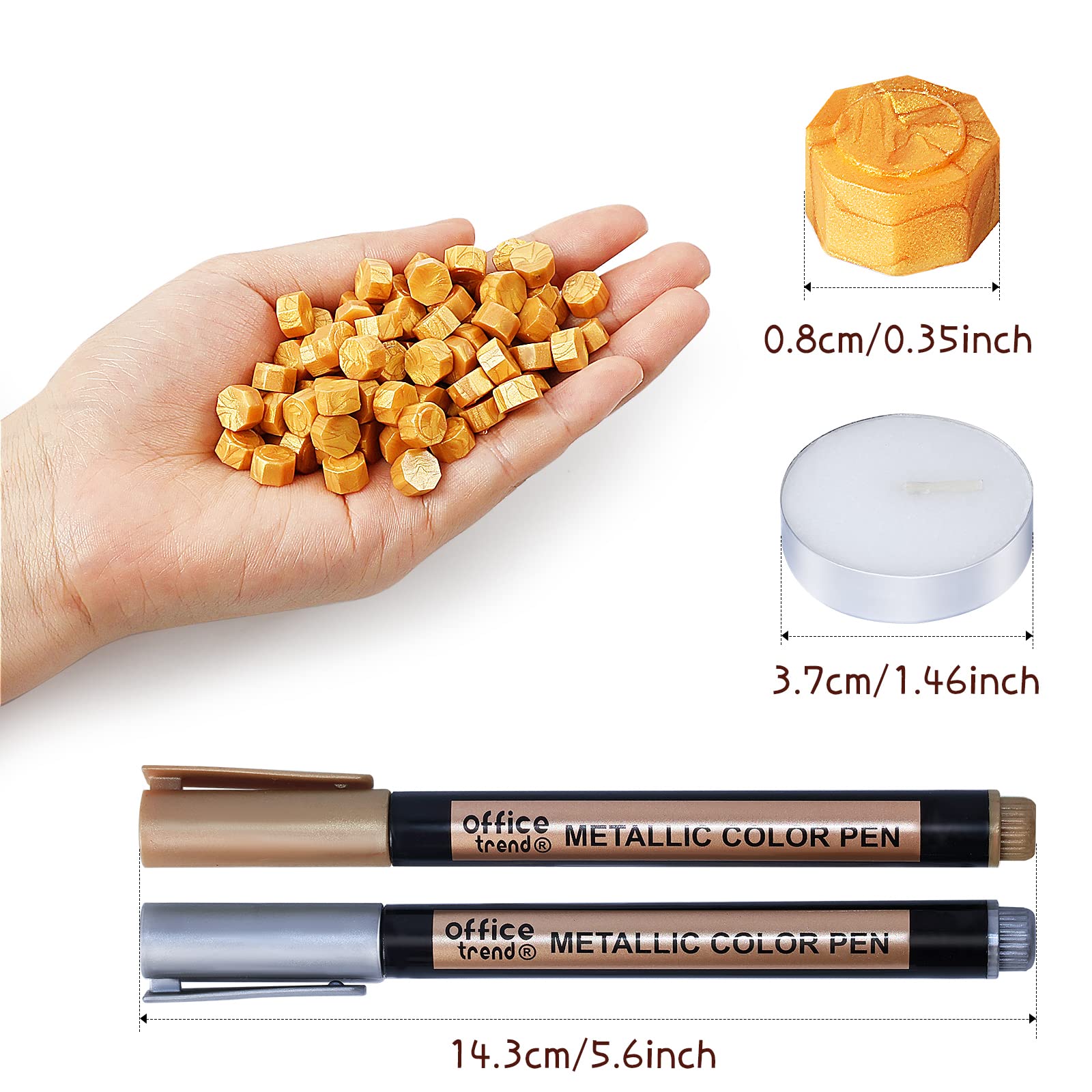 WEWINK PLUS 304PCS Wax Seal Beads Set - Image 3