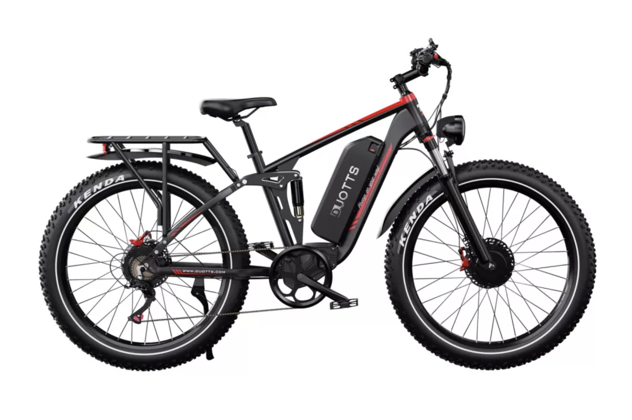 Vélo Électrique Tout-Terrain – Compatible avec Duotts S26 Pro | 250W | Fat Bike 26" | Autonomie 120 km | Shimano 7 Vitesses | Vitesse limitée 25 km/h