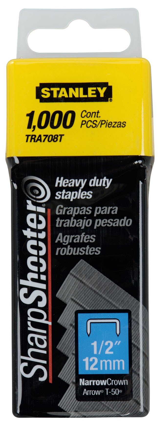 Heavy-Duty Staples – Punti Metallici per SpillatricePinzatrice, 15,1 cm (1000Box) [set di 10]