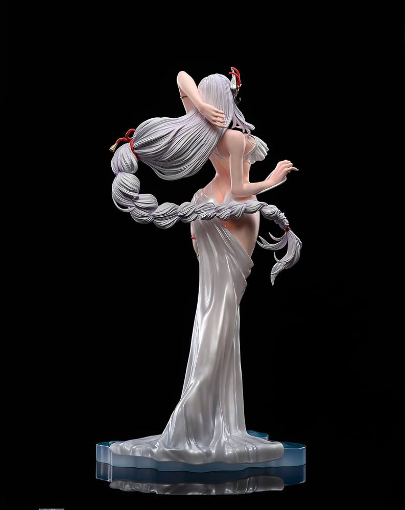 原神　申鶴　フィギュア Amazon.co.jp: 原神 げんしん 申鶴 しんかく 1/4スケール 塗装