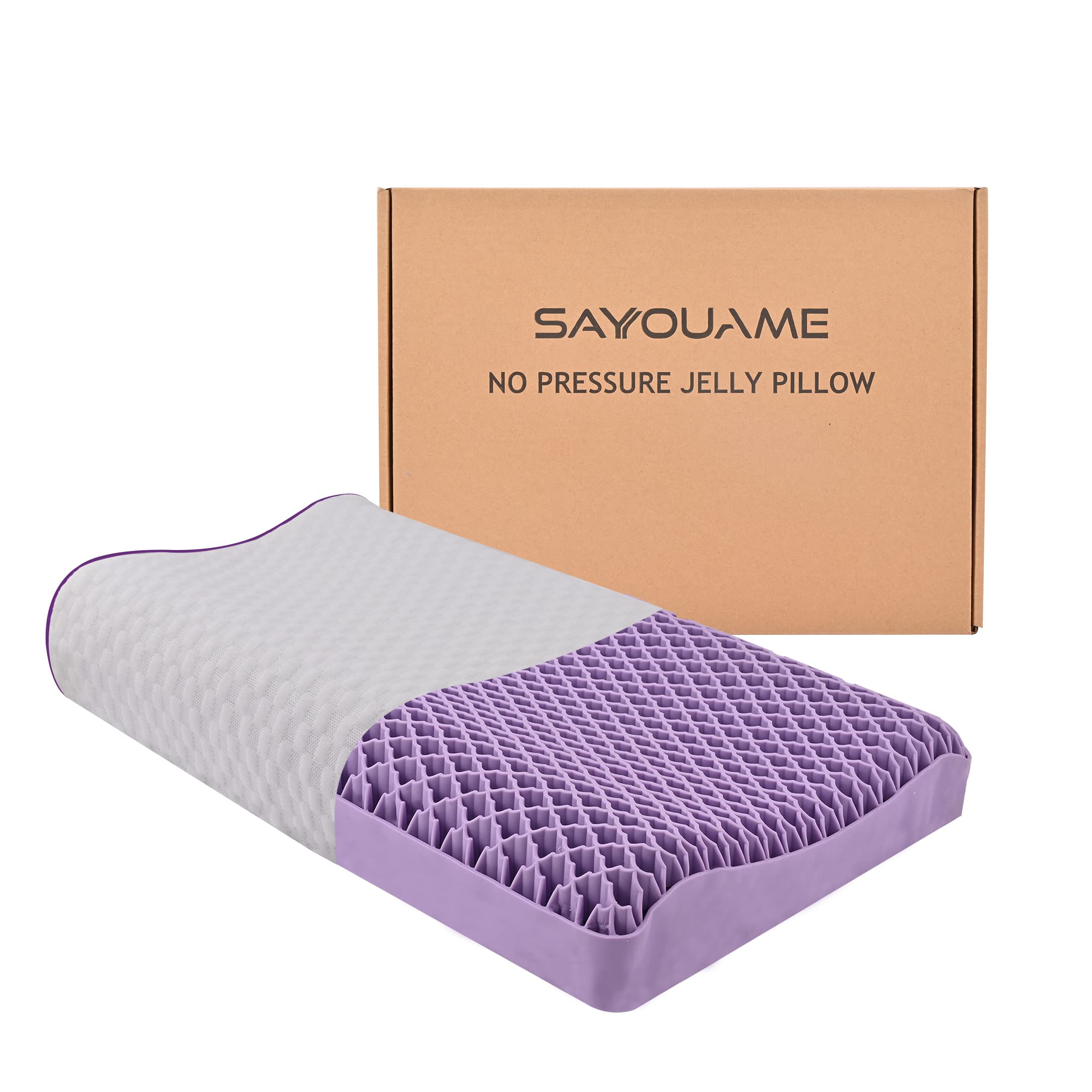 徐々に値下げ　BLEIN SLEEP PILLOW High 娘から返却 Amazon.com: SAYOUAME Jelly Pillow - Neck Pillow Supportive