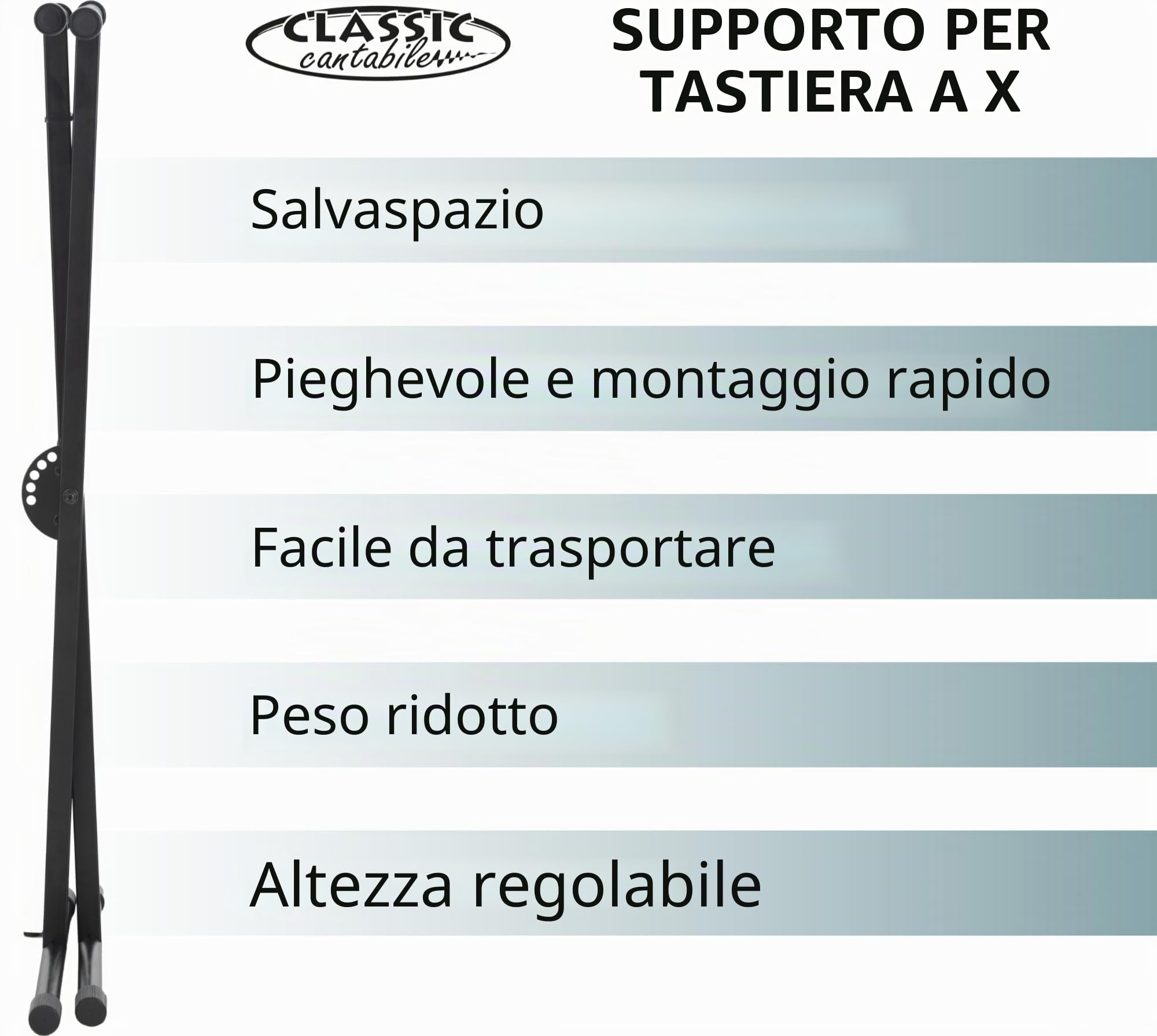 McGrey LK-6120-MIC Tastiera con Tasti Luminosi con Set Microfono incl. | Tastiera per principianti con 61 tasti luminosi, 255 suoni, 255 ritmi, 61 suoni percussione, 50 brani demo, Sustain/ Vibrato