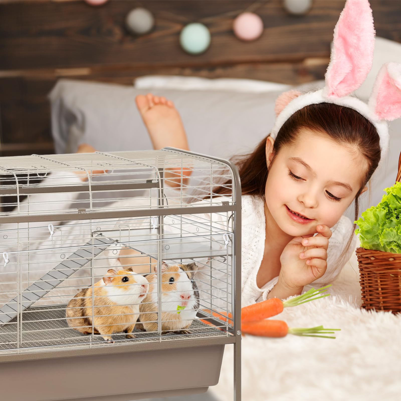 Guangyu Urinabwehrplatten 12 Stück - 26x21cm Für Kaninchenkäfig Kleintiere