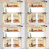 Vista 70 de Shrahala Ethnic Geometric Tribal Kitchen Valances Half Window Curtain, Native American Navajo Tribal Design Print Kitchen Valance for Window Ink