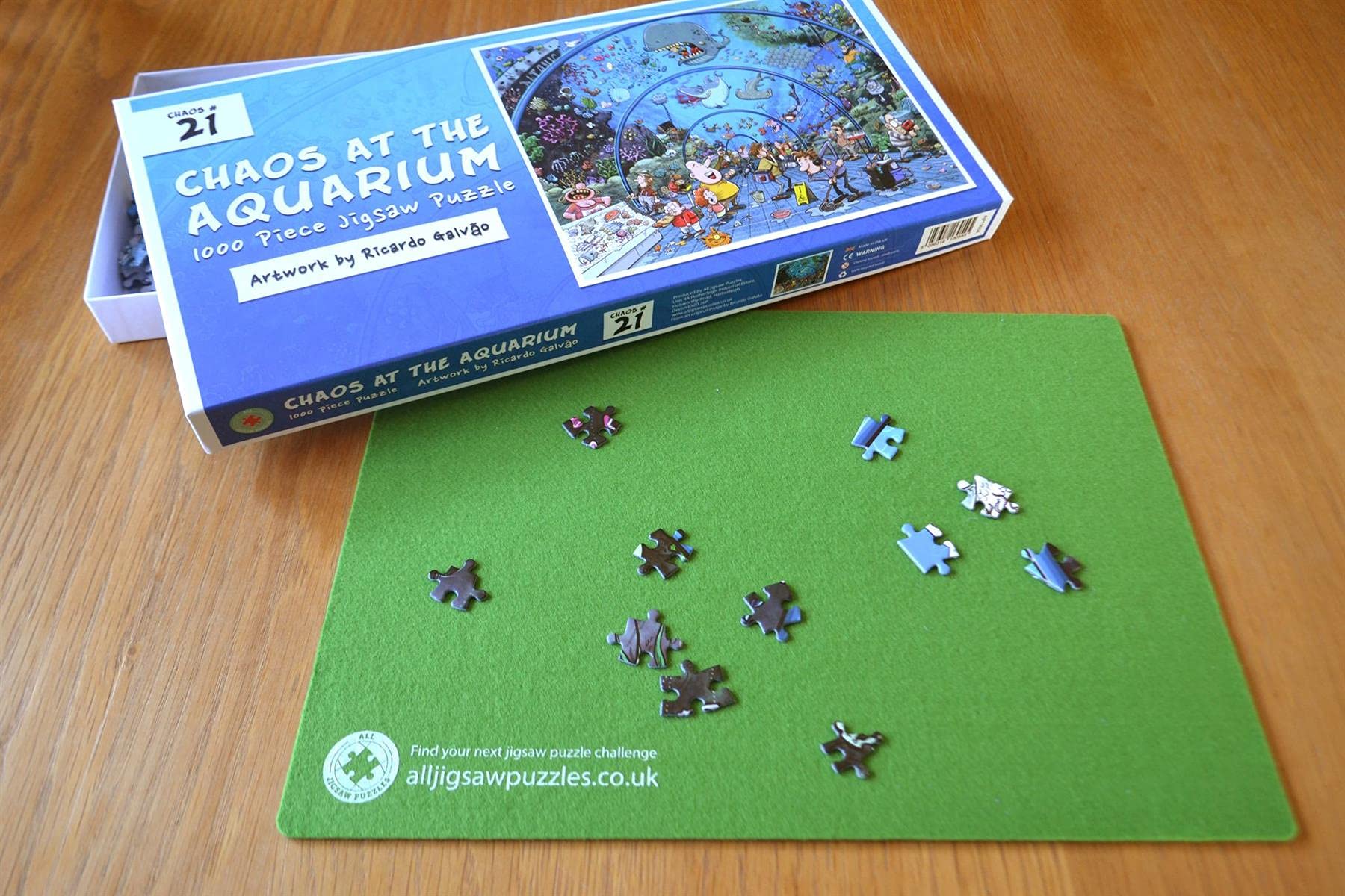 Puzzle Sorter Boards For Jigsaw Puzzles - Pack Of 3 Felt Jigsaw Puzzle Sorter Boards For 500/1000/1500/2000 Puzzles - Perfect For Separating Out Your Puzzles Pieces