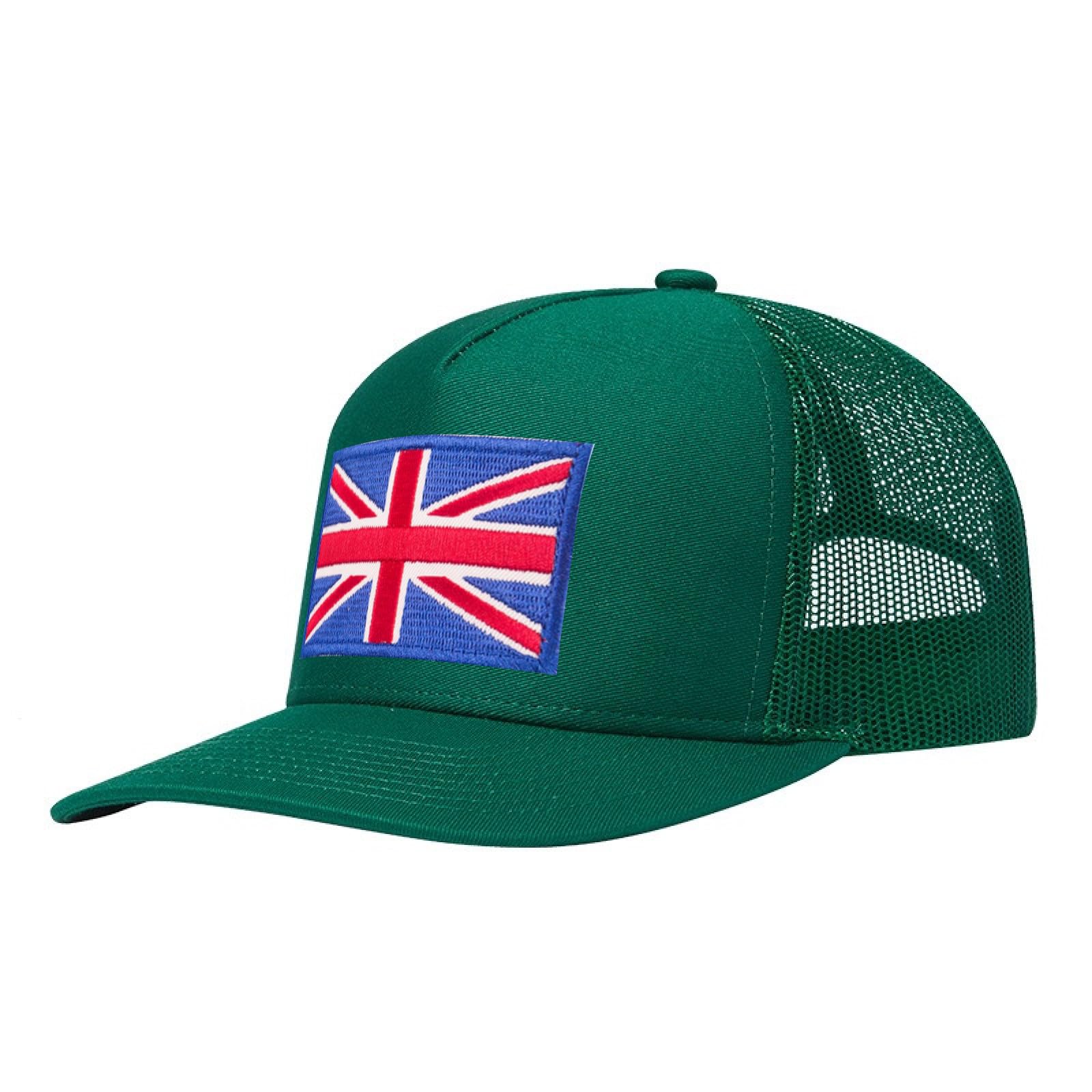 HaloHorus UK Flag Trucker Hat for Men Women, Adjustable National Flag Athletics Baseball Cap for Running, Fishing, Sports, Workout, Gym โ image 1