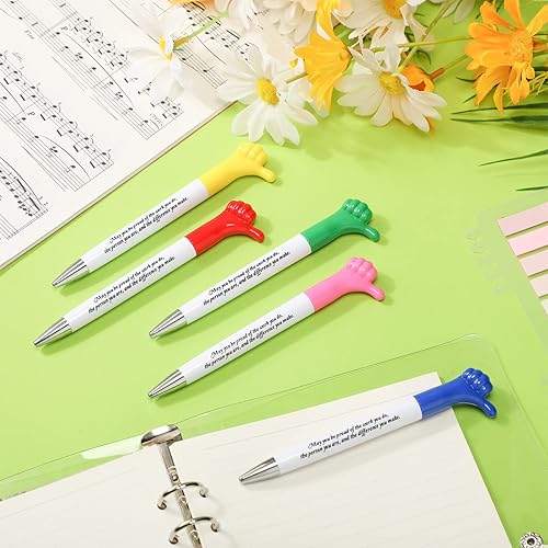 Miniatura 5 de 100 bolígrafos Thumbs Up para empleados, regalos de agradecimiento para compañeros de trabajo, bolígrafos de agradecimiento, lindos bolígrafos