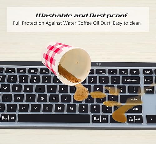 Miniatura 3 de Logitech - Funda de silicona para teclado Logitech MX KeysLogitech Craft Advanced Wireless Keyboard, accesorios Logitech MX, protector de teclado
