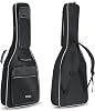 Classical Guitar Gig Bag Deluxe Padded Backpack Straps Black