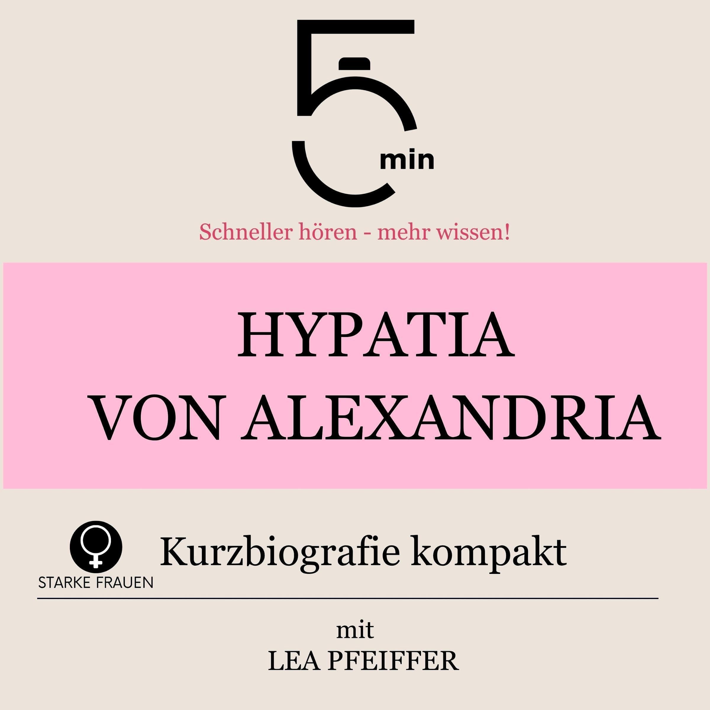 Cover art for Hypatia von Alexandria - Kurzbiografie kompakt