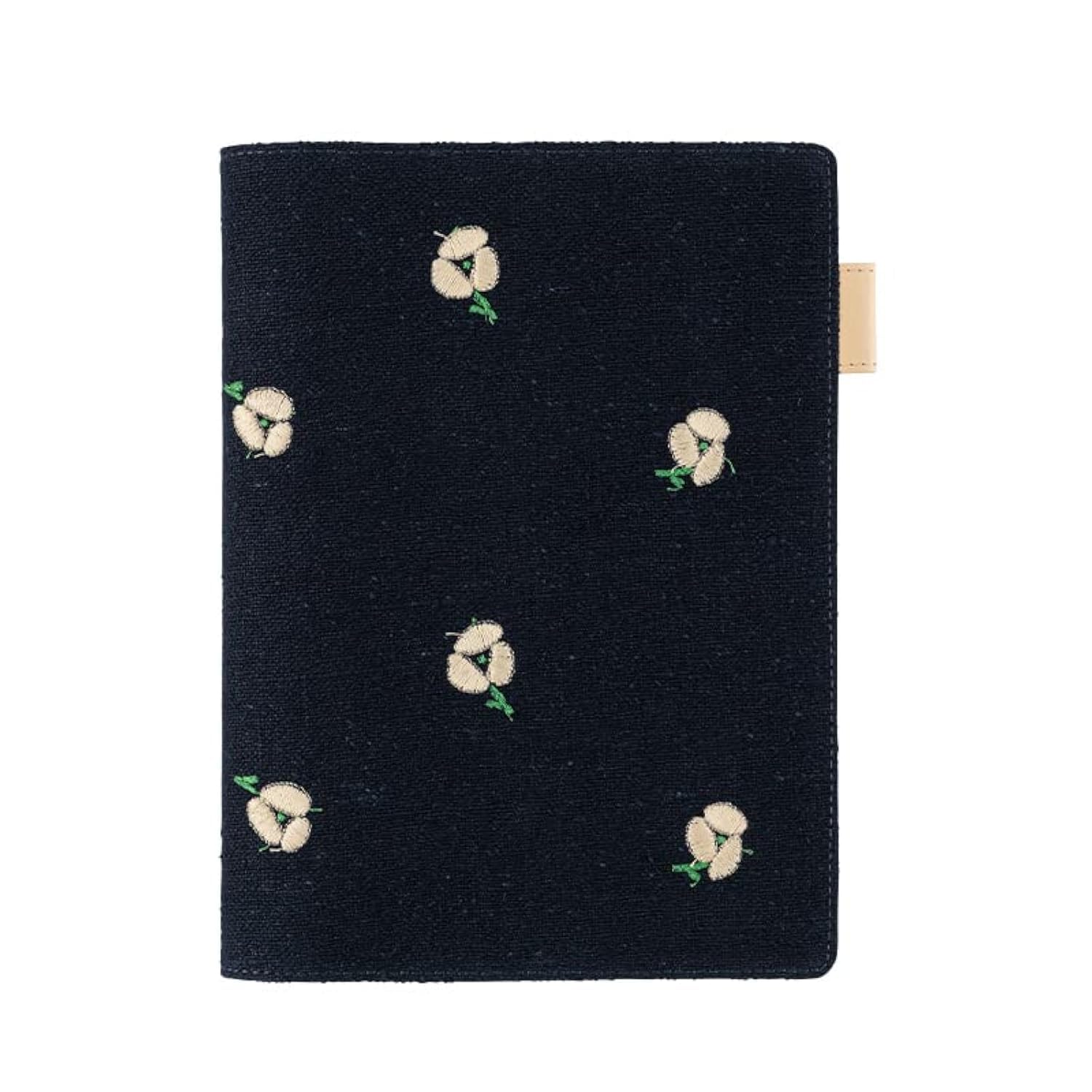 Hobonichi Techo 5-Year Techo Cover [A5/Cover Only] minä perhonen: ohayo (Navy) [Large 5-Year Techo]