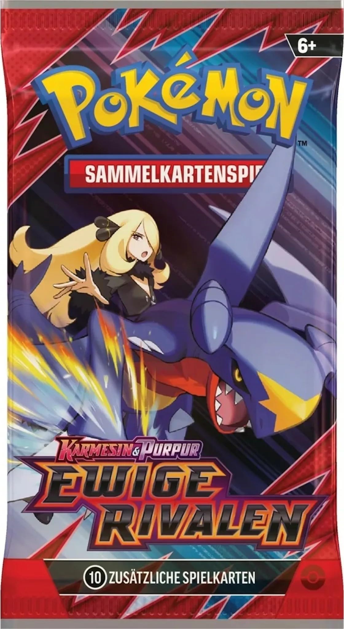 Pokemon Ewige Rivalen 5 Booster Packs - Deutsch Karmesin & Purpur Sammelkarten NEU & OVP und BB-Toy-Trades-Toploader