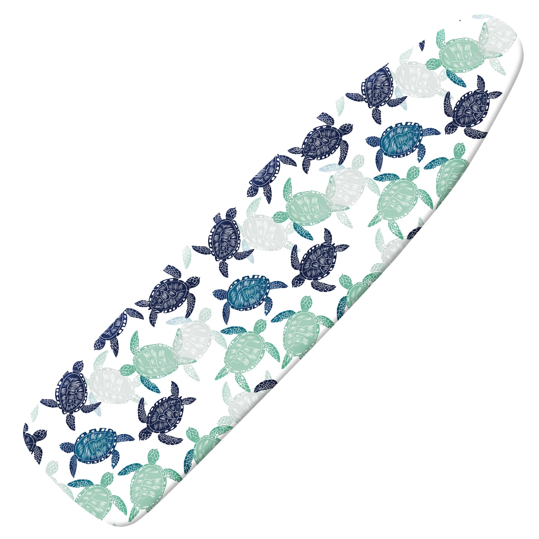 Ironing Board Cover and Pad 15x54 in, Sea Turtle Beach Ironing Board Cover