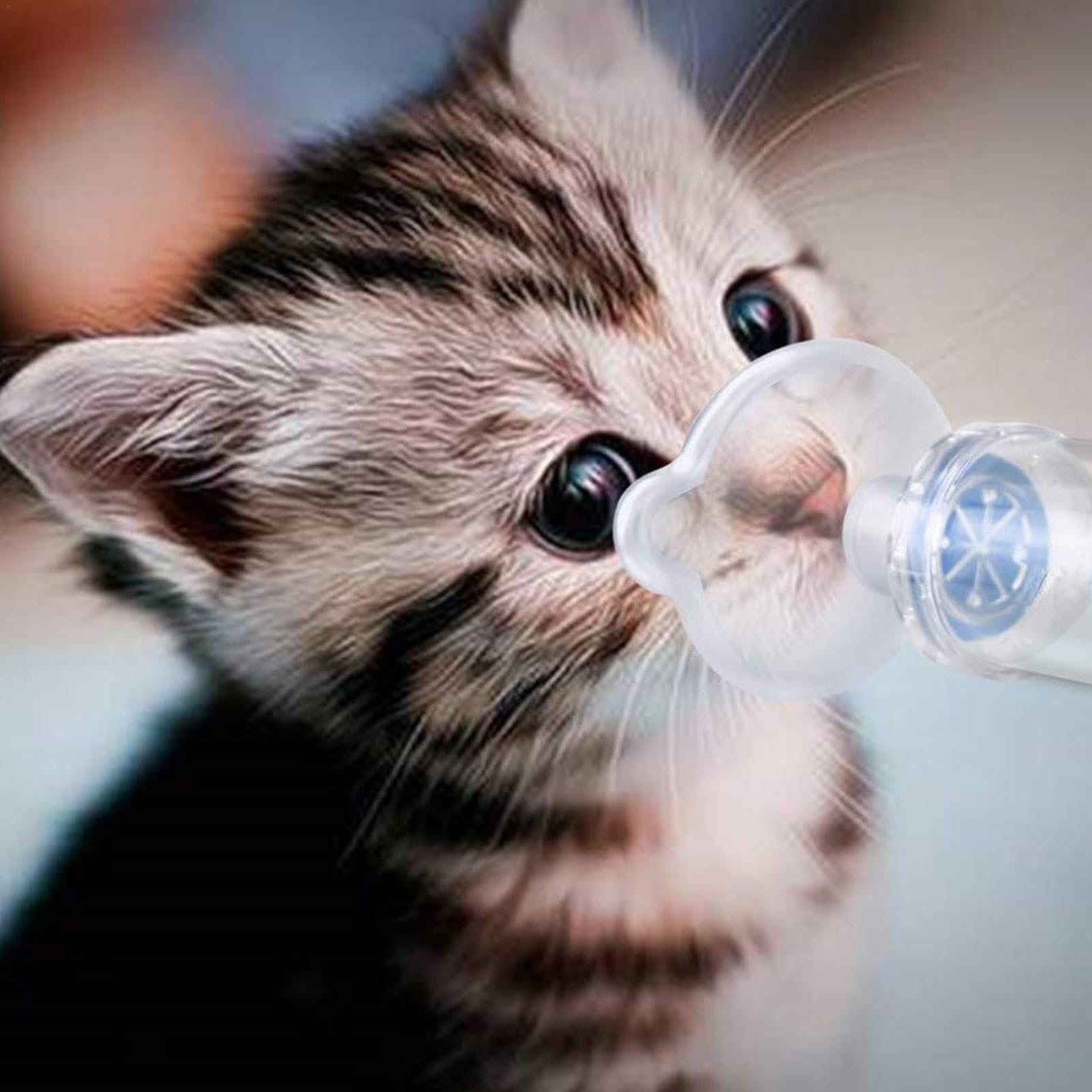 Amazon | 猫用吸入器スペーサー - ペット用エアロゾル チャンバー、犬