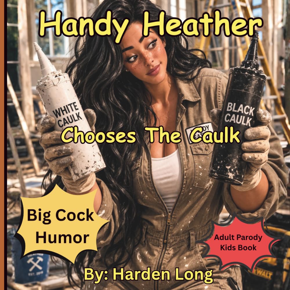 Handy Heather Chooses The Caulk: Big Cock Humor: Adult Parody Kids Books (Forbidden Naughty Adult Parody Kids Books - Limericks Humorous Verse Erotica Funny Love Sex for Bridal Showers Parties Gags)