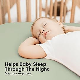 KeaBabies 2-Pack Baby Crib Sheets for Boys, Girls - 52x28 Viscose Derived from Bamboo Toddler Bed Sheets Neutral, Fitted Crib Mattress Cover for Standard Baby Bedding, Soft & Cozy (Foxtrot)