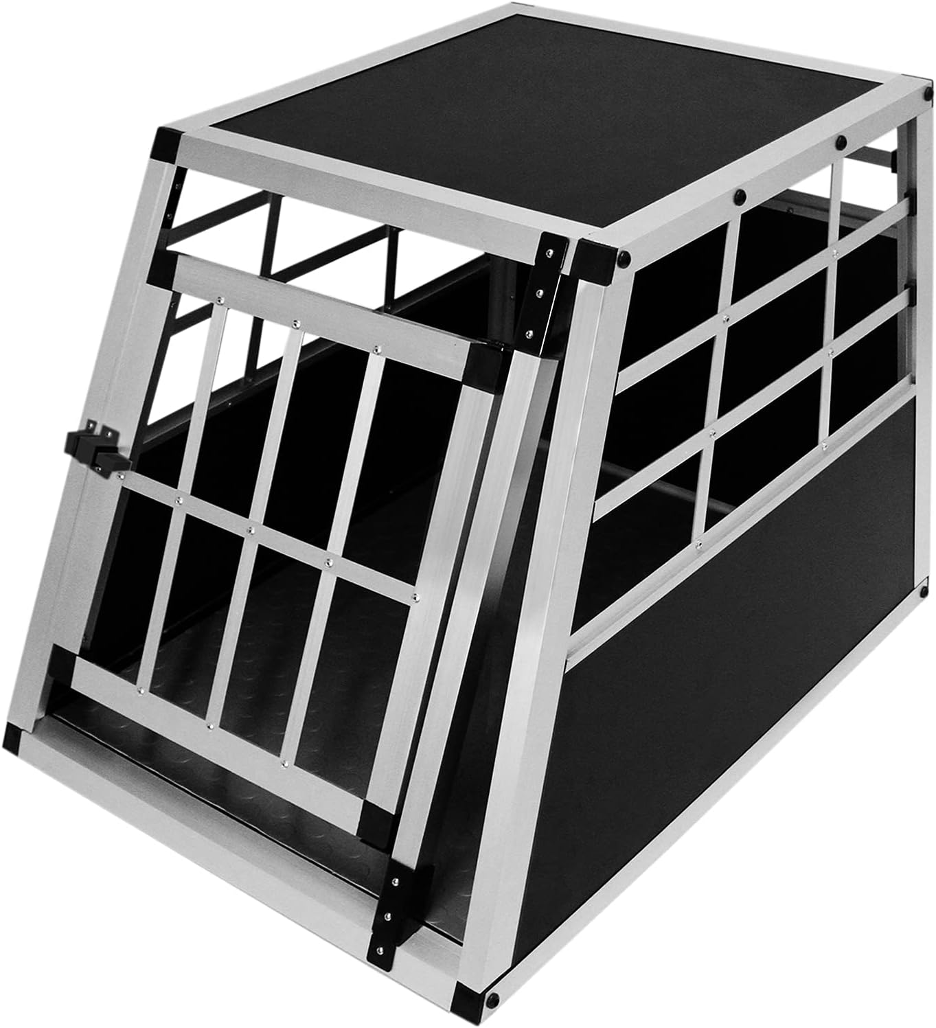 Pet Transport Cage Car Crate Aluminium Travel Box Dog Cat Puppy