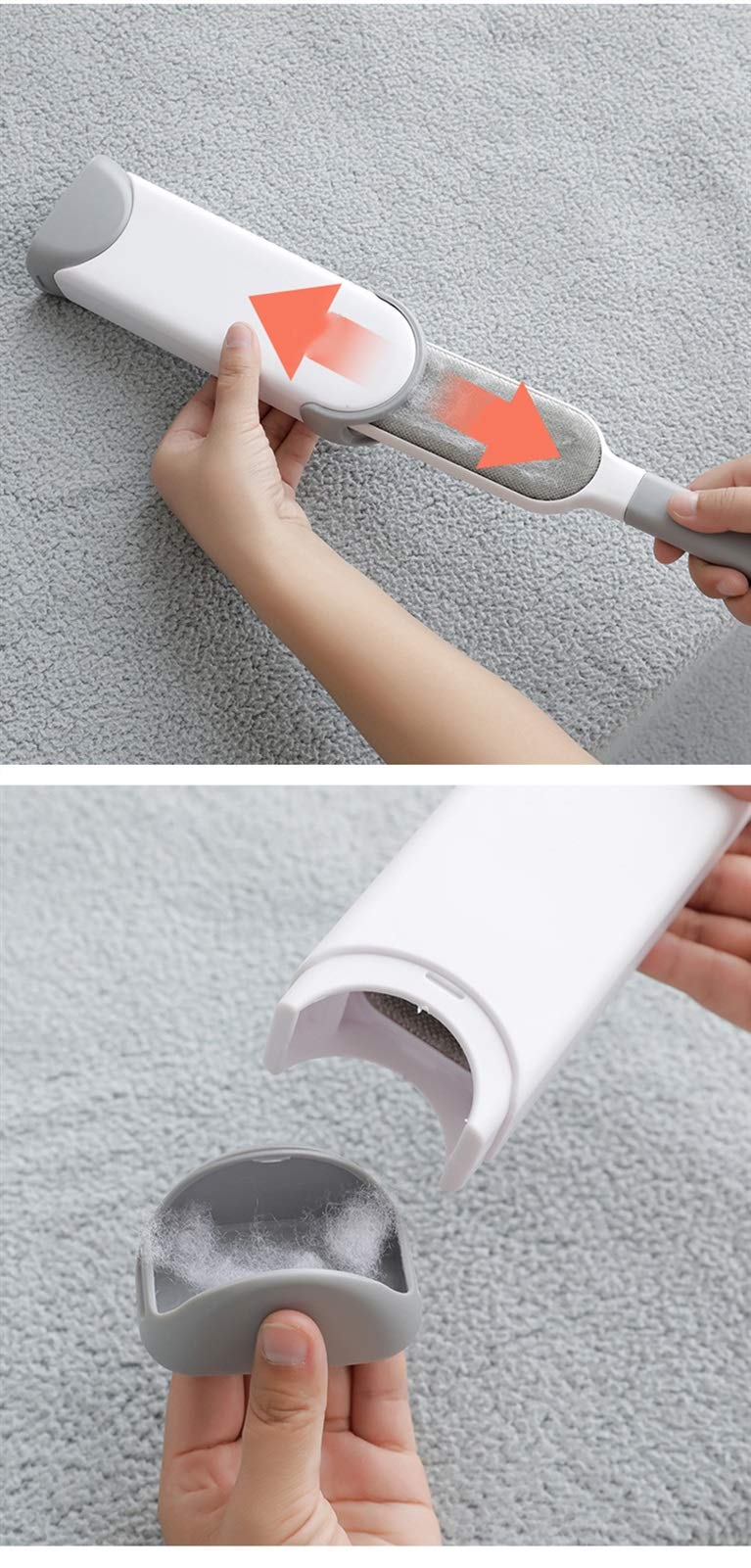 Band Entferner Kleidung Band Roller Wiederverwendbare Haar Pinsel Statische Staub Pinsel Haushalt Mantel Pet Entferner Bürsten(M)