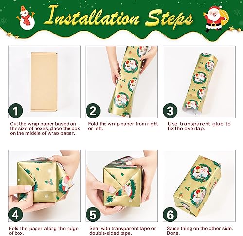 Vista 63 de WERNNSAI Rollos de papel de regalo de dinosaurios, 3 rollos de papel de regalo de dinosaurio rosa de 17 x 120 pulgadas, para bebés, niñas, Pink