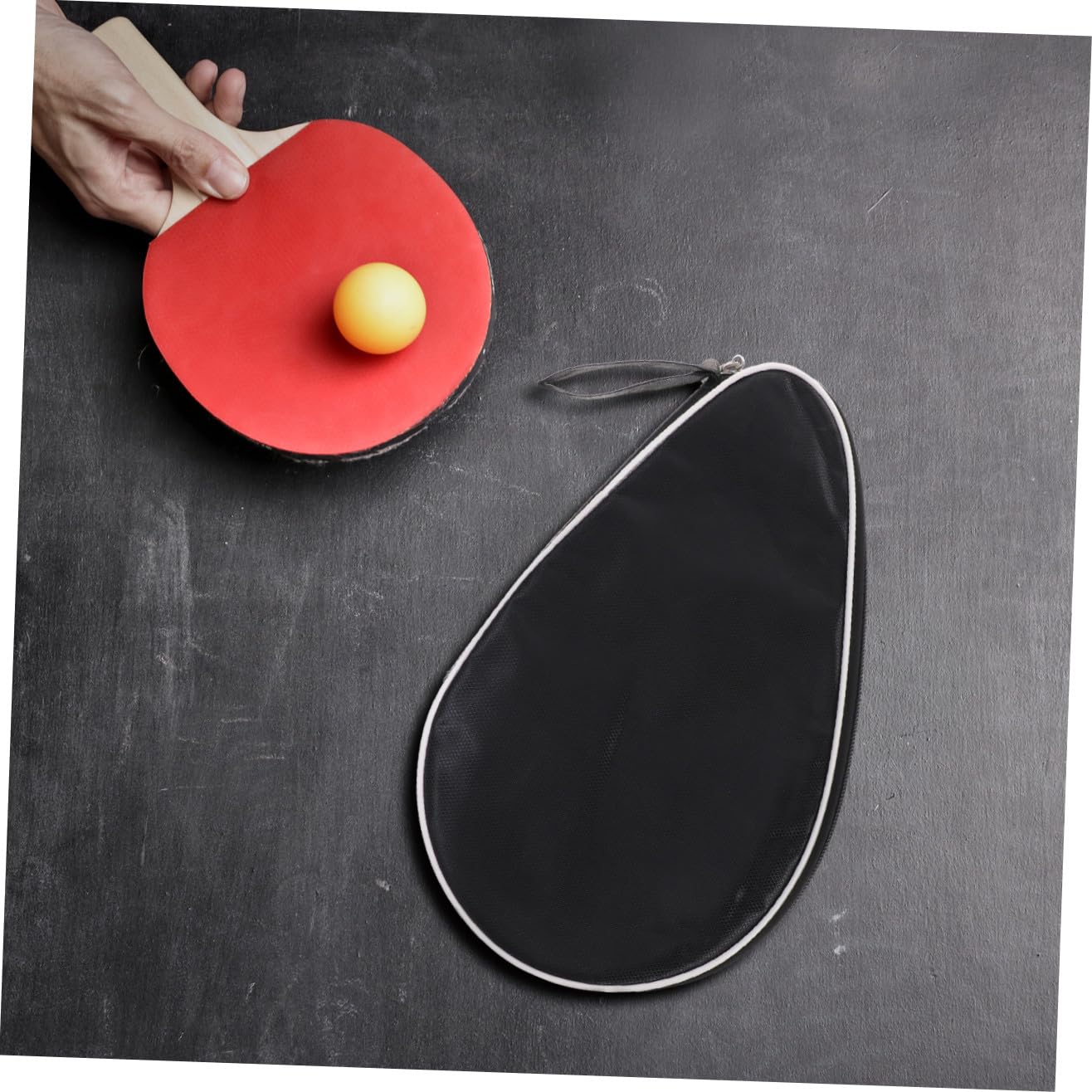 BESTonZON Borsa Da Pong Custodia Per Racchette Portatili Custodia Per Racchetta Da Pong Custodia Per Racchetta Da Pong Borsa Riutilizzabile Per Racchetta Da Pong