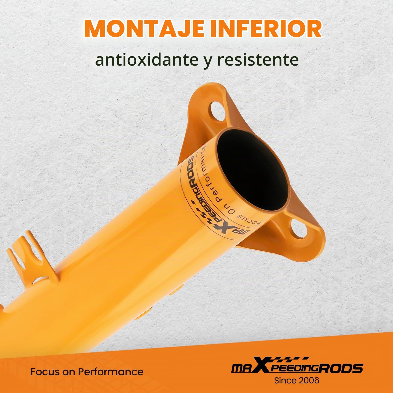 maXpeedingrods 4x Coilover, Amortiguador Roscado para BMW 3 Series E36 318i 323i 325i 328i 328is, Suspensión con Muelle, Altura Regulable 2 Delanteros y 2 Traseros Resorte Helicoidal | 323i 325i 328i 328is, Suspensión con Muelle, Altura Regulable 2 Delant