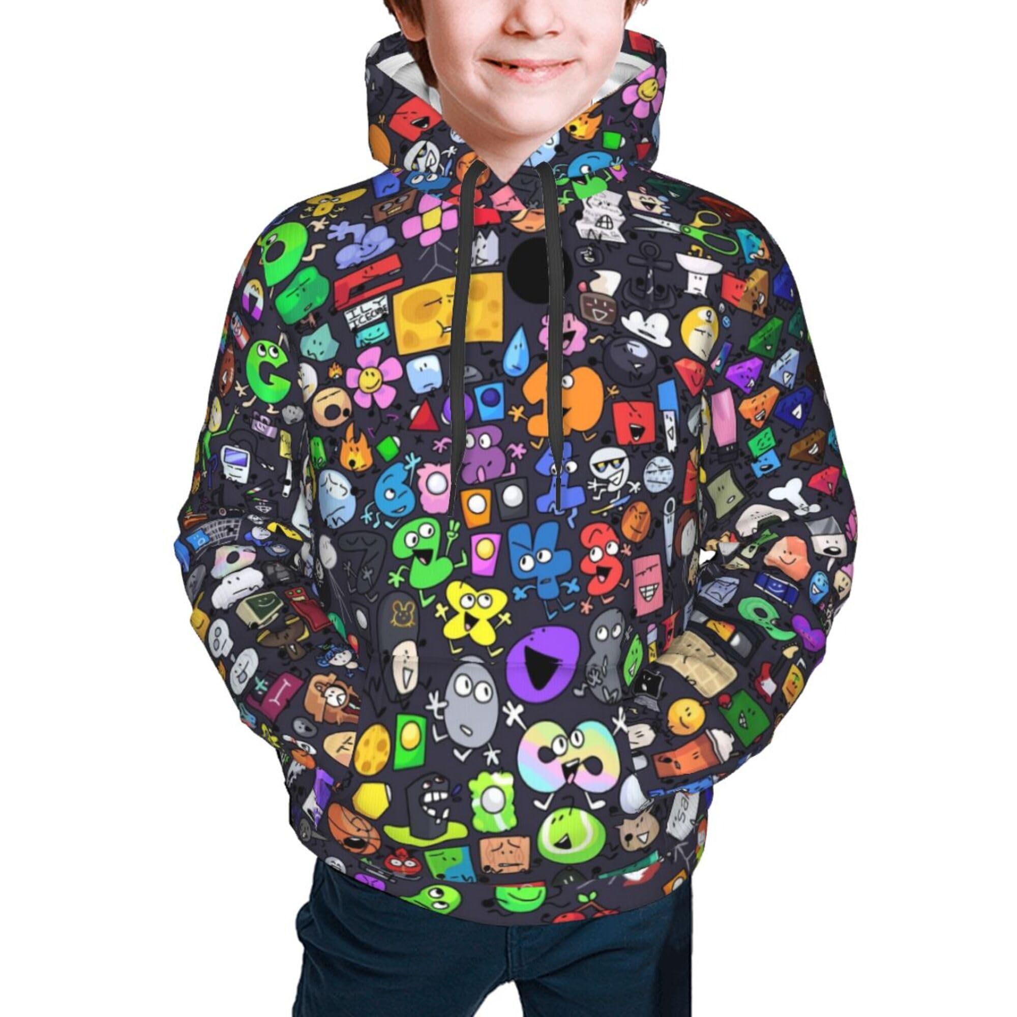 Kkarnxor Boys As Pic Bfdi-Battle For Dream Hoodie 3D Printed Fashion Pullover Sweatshirt Novelty Sports Hoodies Birthday For And Girls L