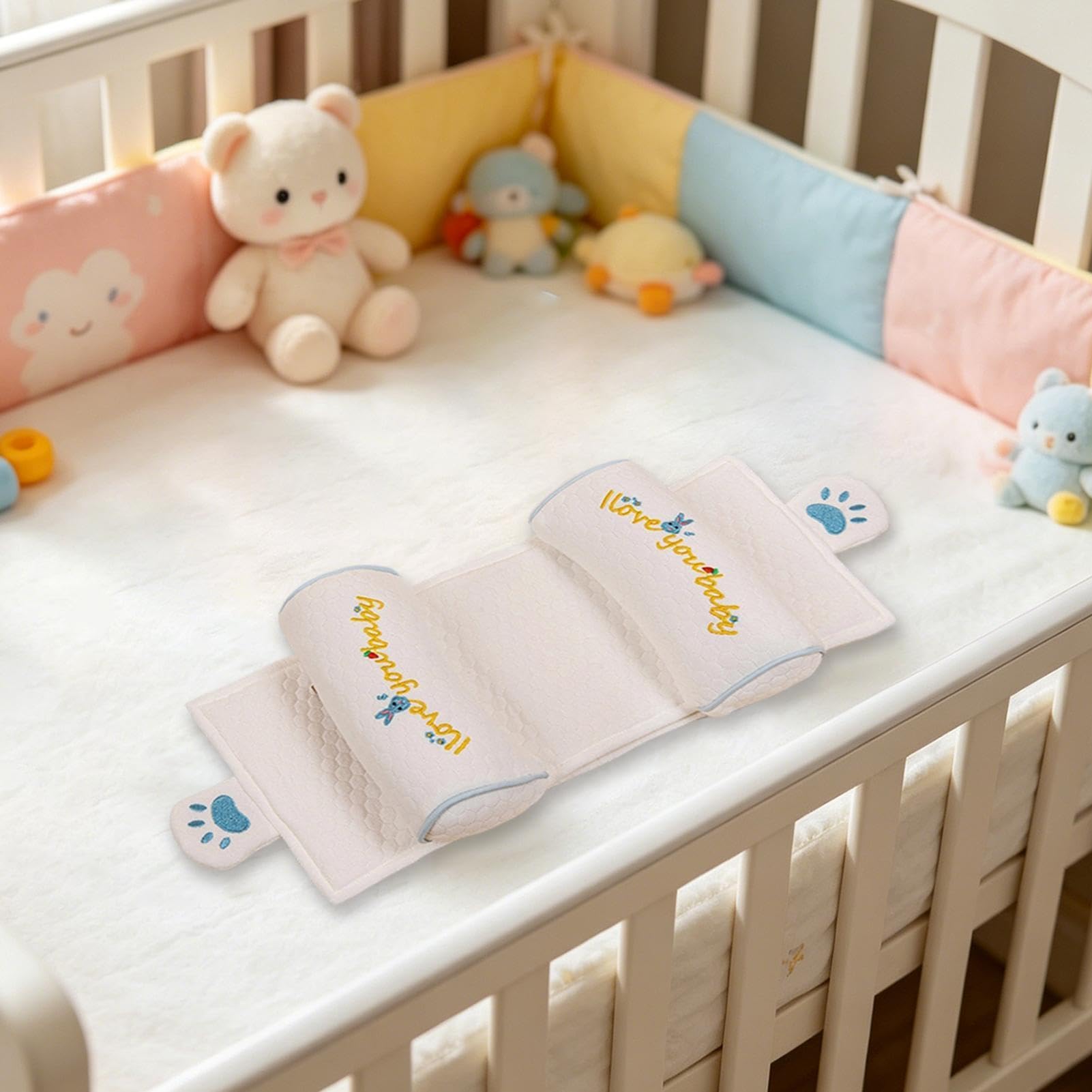Almohadas Infantiles para Dormir Transpirable Lavable Y Con Soporte