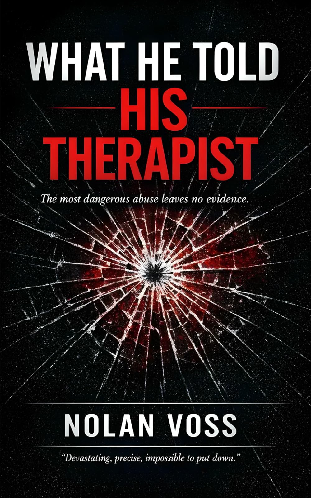 What He Told His Therapist: A Domestic Psychological Thriller